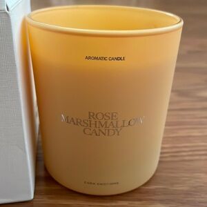 Zara Rose Marshmallow Candy candle NWT
